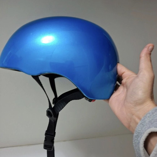Micro kids helmet for bike and scooter blue like new