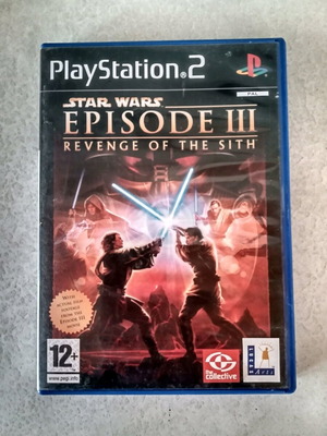 Playstation 2 game Star Wars Episode III Revenge of the Sith μεταχειρισμένο, black label PAL edition