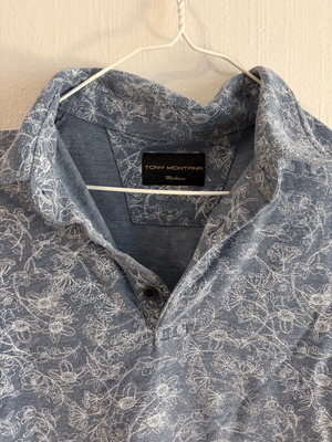 Polo shirt Tony Montana like new, blue turquoise, size M