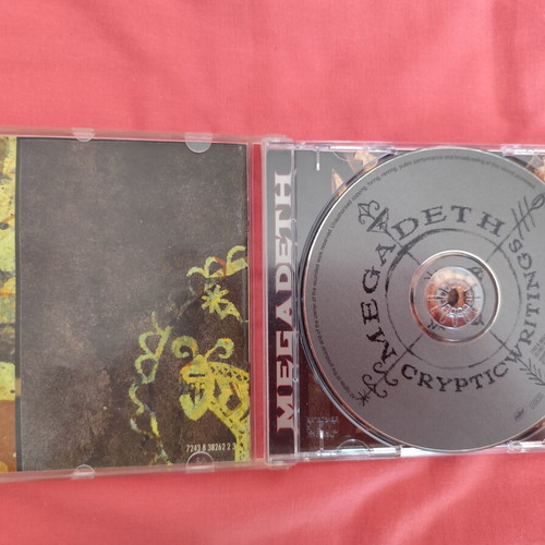 Megadeth Cryptic Writings CD like new, metal