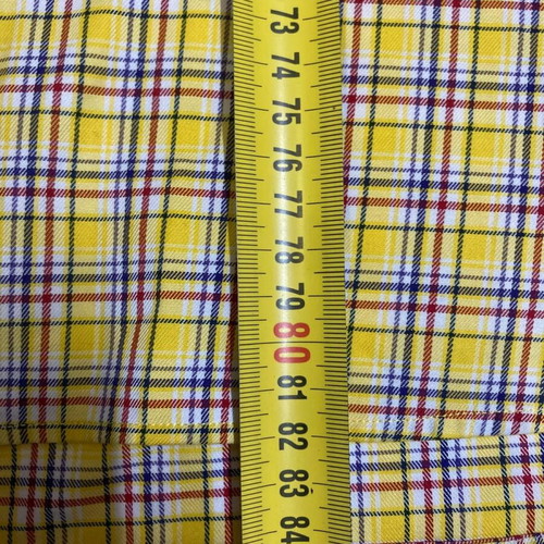 Ralph Lauren Blake Oxford long shirt, yellow check, XXL
