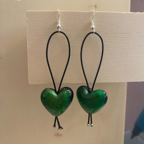 Murano earrings new handmade