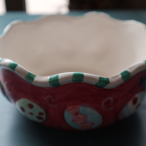 Clay Easter egg holder new