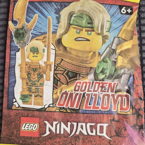 LEGO Ninjago Golden Oni Lloyd polybag minifigure