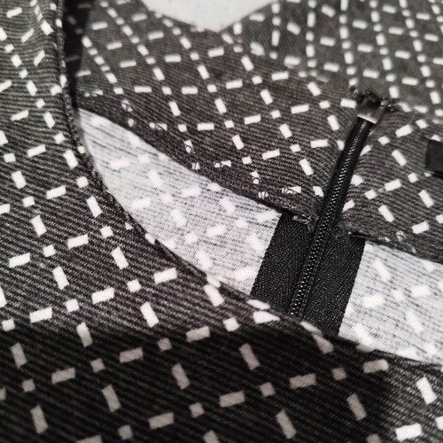 Esmara black and white office dress new, size XS