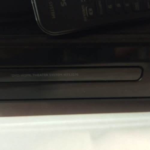 Philips HTS3270 home theater used with remote control
