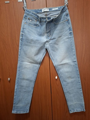Pull & Bear denim jeans like new, size large, blue