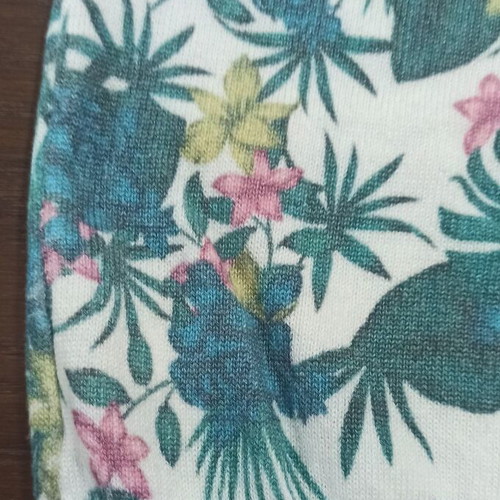 Shein women's sleeveless blouse like new, multicolor with straps