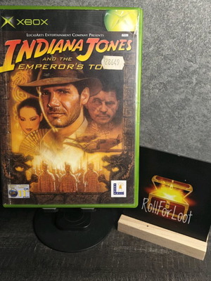 Indiana Jones and the Emperor's Tomb Xbox Original used action adventure game