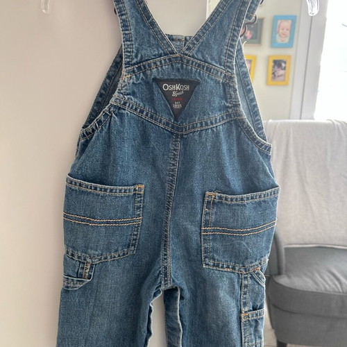 Osh kosh overalls for baby boy 3-6 months like new
