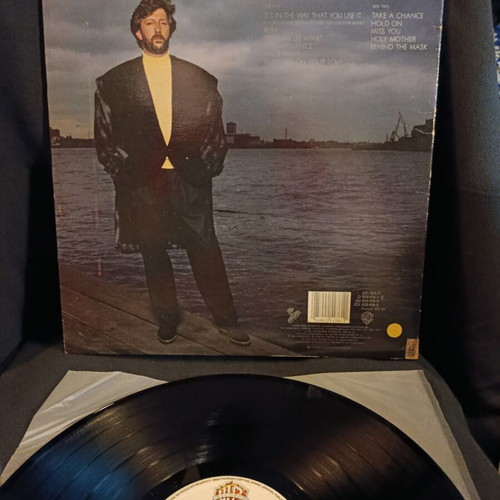 August vinyl LP album by Eric Clapton used