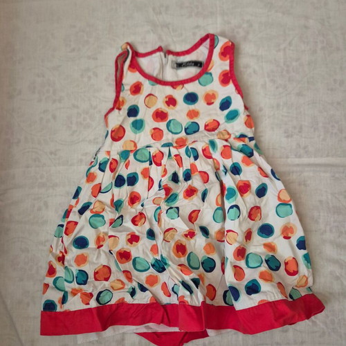 Evita dress size 3 like new, multicolor