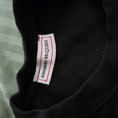 Alexander McQueen black T-shirt new, size L