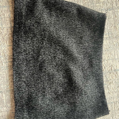Zara gray mini skirt herringbone like new