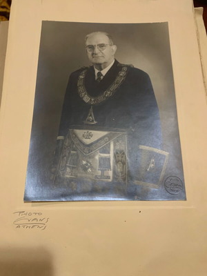 Old Stoa 1915 Leader Photographs Rare Ancient with Correspondence