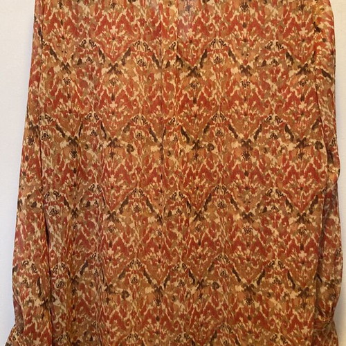 Zara women's printed shirt M like new, lightweight fabric