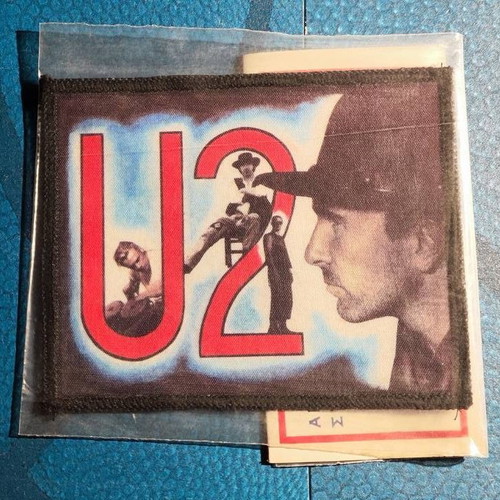 Vintage patches of legendary U2 like new, pack of 6 pieces