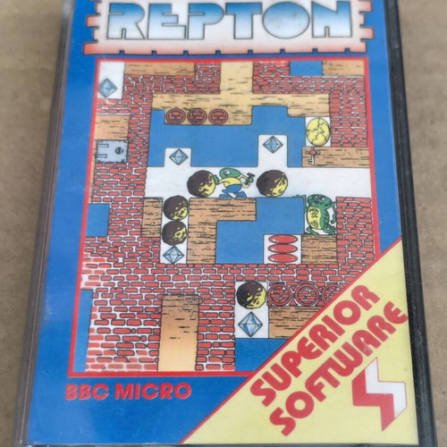 Repton Superior Software BBC Micro cassette like new