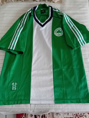 Panathinaikos football jersey 1998 used, official replica, size XL
