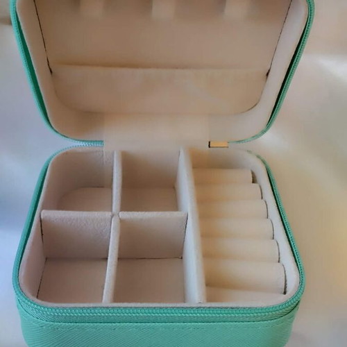 Jewelry box new practical spacious mint green