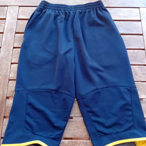 Givova Long Shorts like new, polyester and cotton, blue, size L