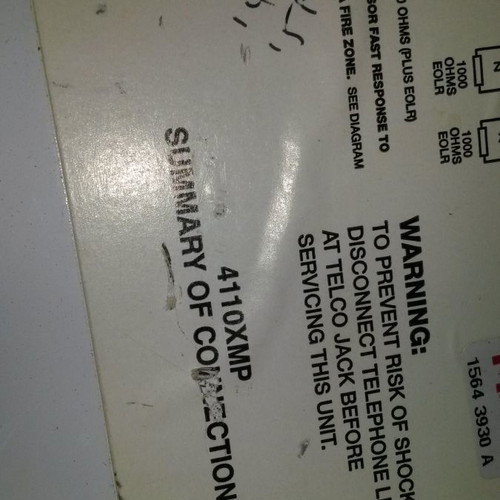 Ademco alarm panels used, set of 2 with equipment section