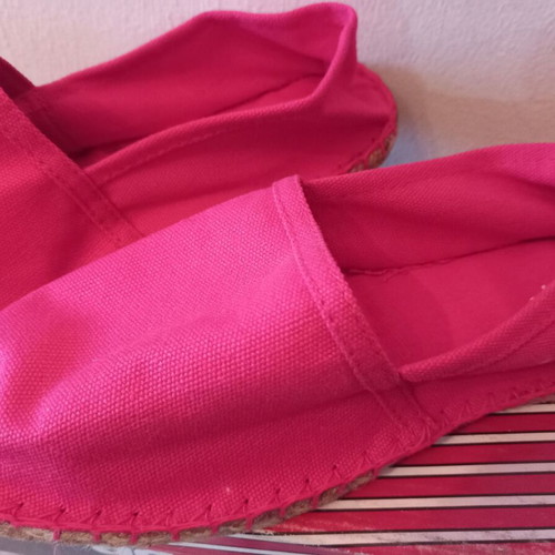 Adam's Shoes espadrilles pink sizes 36 and 37