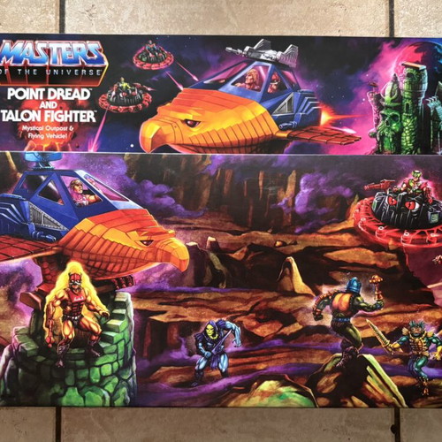 Point Dread & Talon Fighter Masters of the Universe MOTU Origins used
