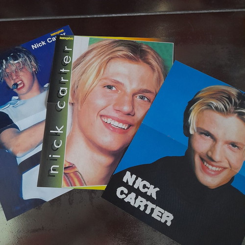 Nick Carter posters, pack of 3