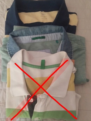Поло ризи употребявани, комплект от 2, US Polo Assn и Marks and Spencer