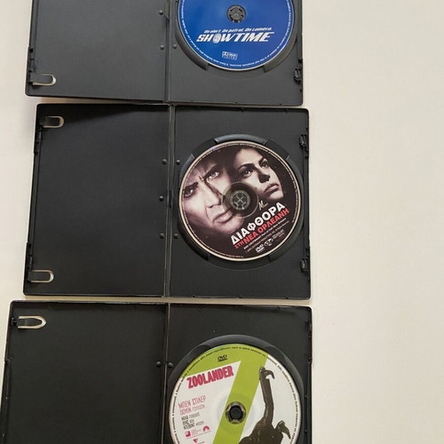 DVD pack of 3 movies like new with subtitles