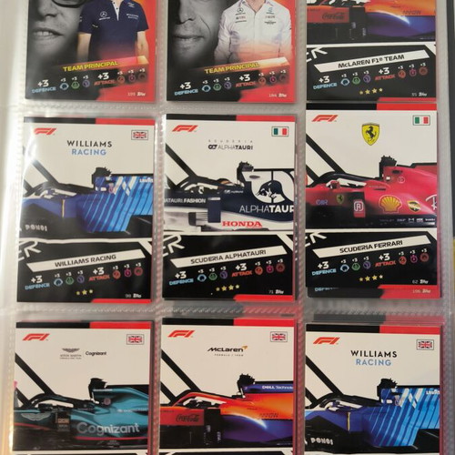 Formula 1 Topps Turbo Attax 2021 cards pack of 344, like new