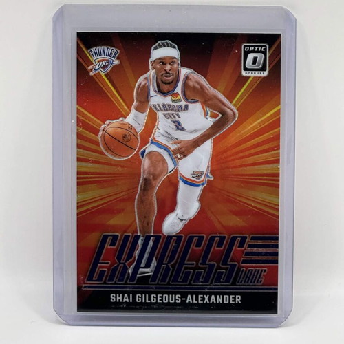 2024 Panini Donruss Optic Shai Gilgeous Alexander Express Lane Holo OKC #24 new