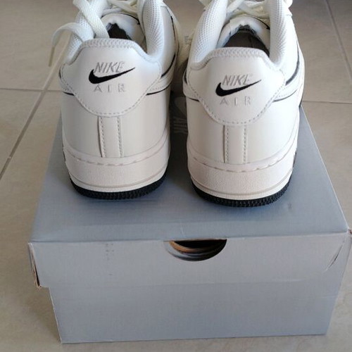 Nike Air Force 1 GS new, size 40, white and grey sneakers