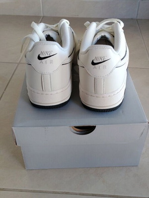 Nike Air Force 1 GS new, size 40, white and grey sneakers