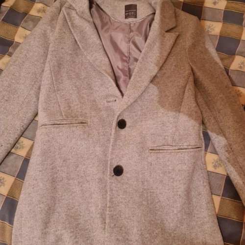 Primark women's coat gray size small used