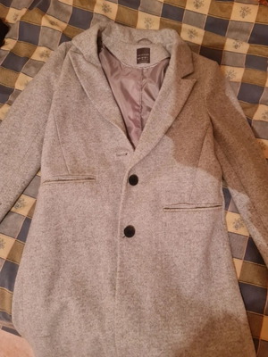 Primark women's coat gray size small used