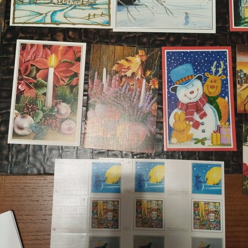 Christmas cards like new, set of 13 with envelopes