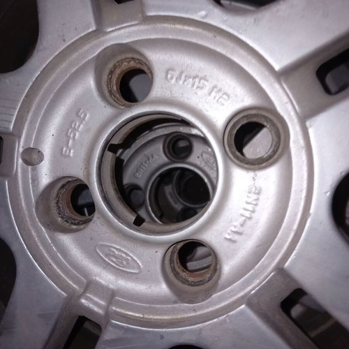Alloy rims 4 used with winter tires 15×185×65, 4 pcs