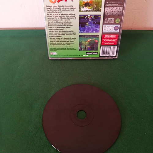 Gex Sony PlayStation 1 game, 1996, Black Label, no manual