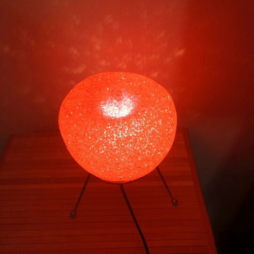 Red apple lamp like new