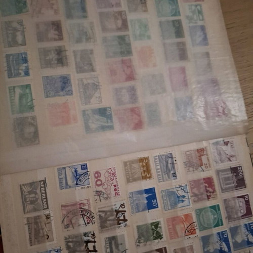 Stamp collection used from Germany