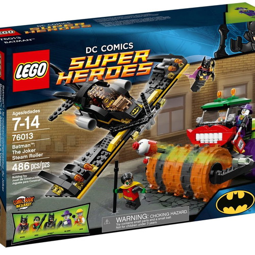Lego Super Heroes 76013 Batman The Joker Steam Roller like new