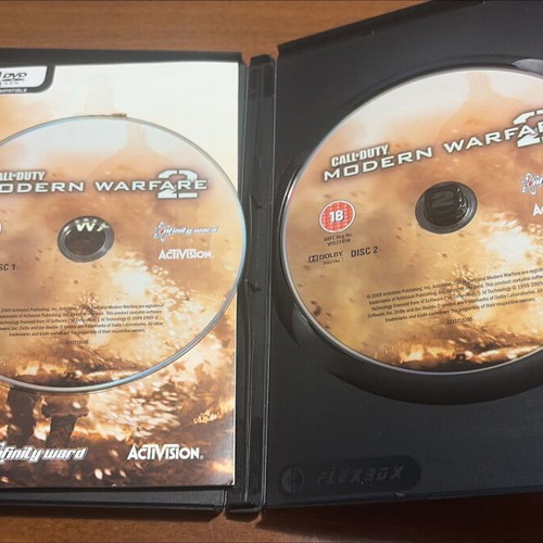 Call of Duty Modern Warfare 2 PC DVD like new
