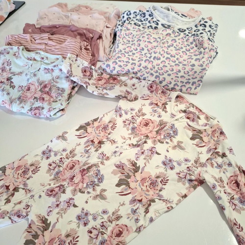 Set of 10 Next baby bodysuits 9–18 months used