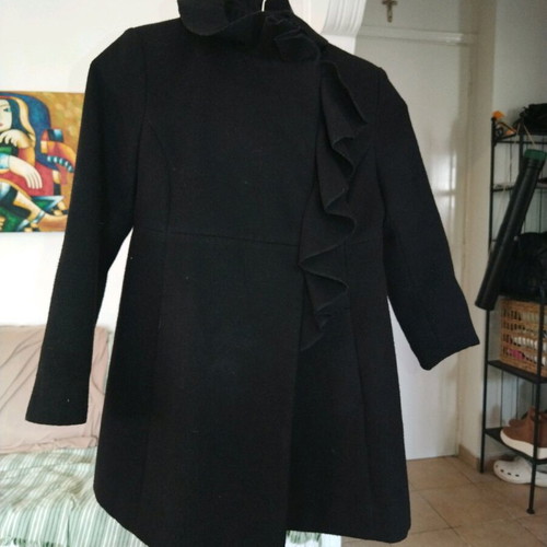 Tailored by ROTHSCHILD Girls' Coat like new, size 7-8 years, black