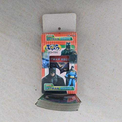 Batman Begins 2006 Cards in Orange Box used