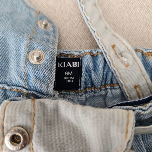Kiabi baby denim romper 68 cm