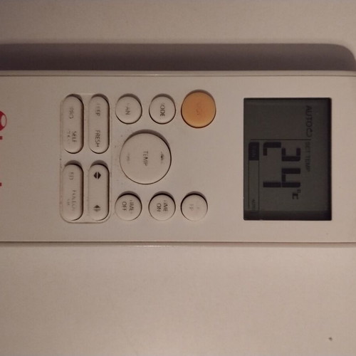 Inventor air conditioner remote control