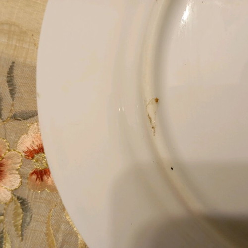 Decorative Christmas plate used